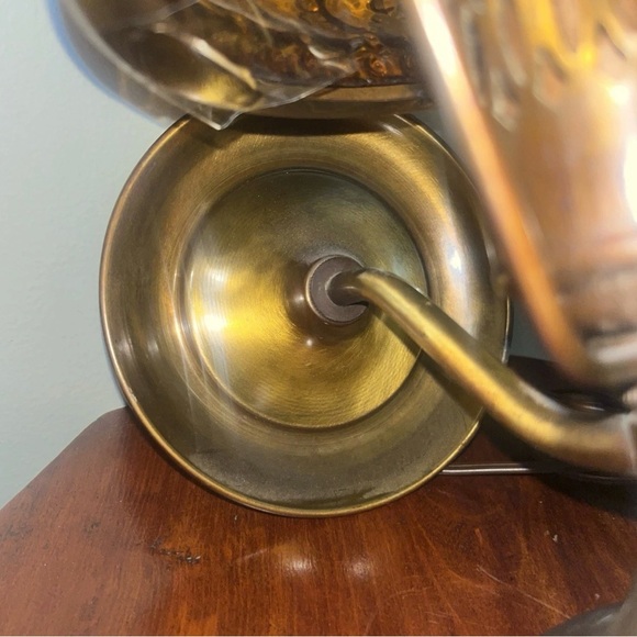 Amber Glass wall sconce - Picture 2 of 7